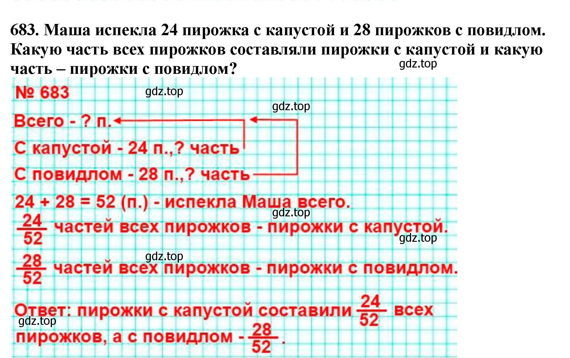 Решение 4. номер 683 (страница 174) гдз по математике 5 класс Мерзляк, Полонский, учебник