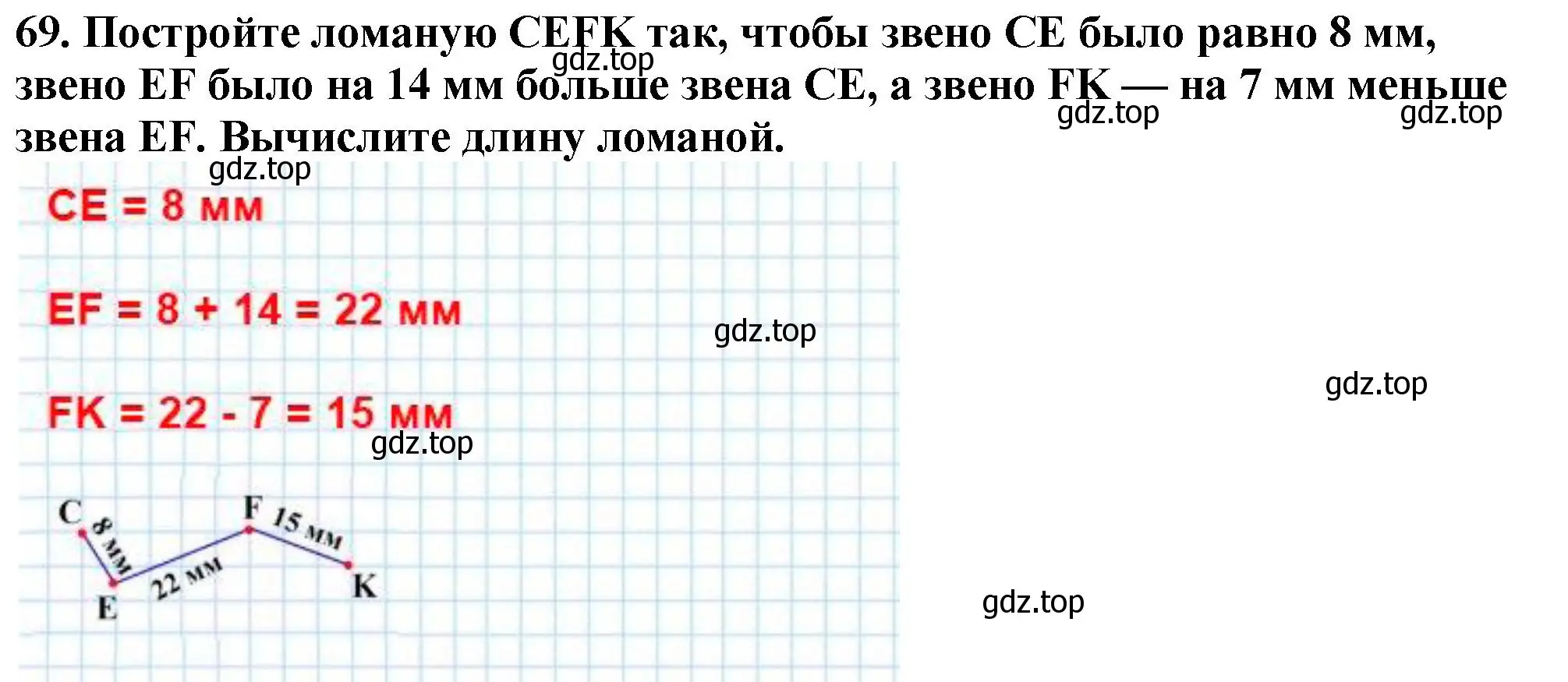 Решение 4. номер 69 (страница 23) гдз по математике 5 класс Мерзляк, Полонский, учебник