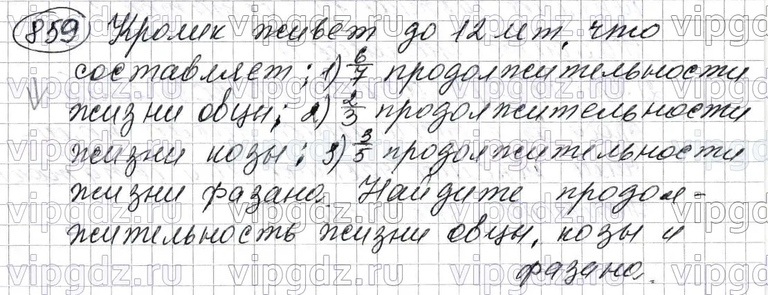 Решение 6. номер 858 (страница 220) гдз по математике 5 класс Мерзляк, Полонский, учебник