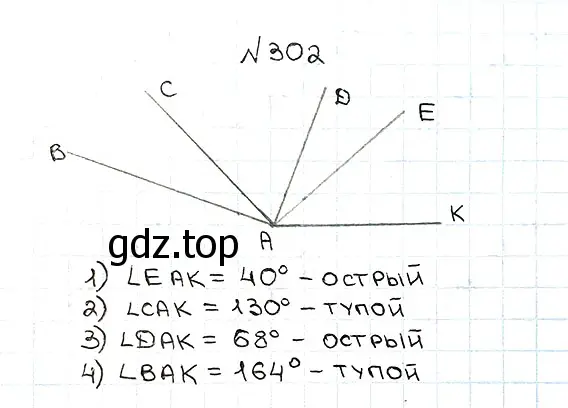 Решение 7. номер 302 (страница 82) гдз по математике 5 класс Мерзляк, Полонский, учебник