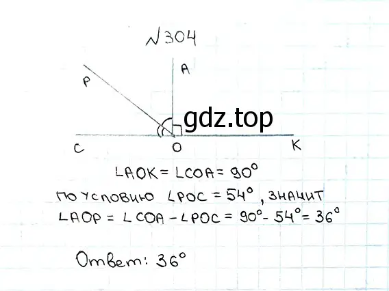 Решение 7. номер 304 (страница 82) гдз по математике 5 класс Мерзляк, Полонский, учебник