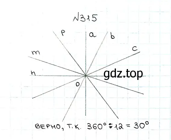 Решение 7. номер 315 (страница 84) гдз по математике 5 класс Мерзляк, Полонский, учебник