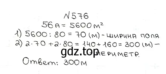 Решение 7. номер 576 (страница 142) гдз по математике 5 класс Мерзляк, Полонский, учебник