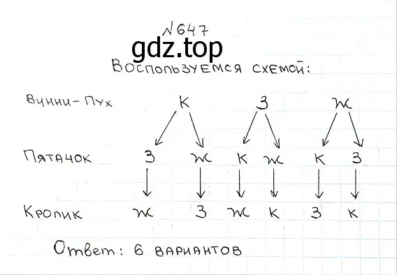 Решение 7. номер 647 (страница 163) гдз по математике 5 класс Мерзляк, Полонский, учебник