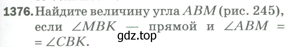 Условие номер 1376 (страница 297) гдз по математике 5 класс Мерзляк, Полонский, учебник