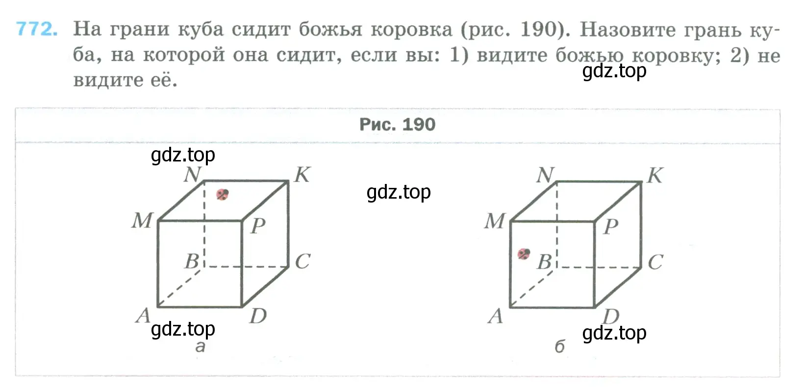 Условие номер 772 (страница 174) гдз по математике 5 класс Мерзляк, Полонский, учебник