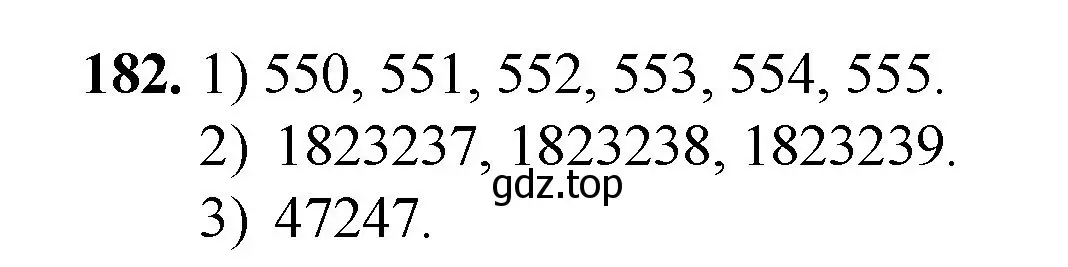 Решение номер 182 (страница 50) гдз по математике 5 класс Мерзляк, Полонский, учебник