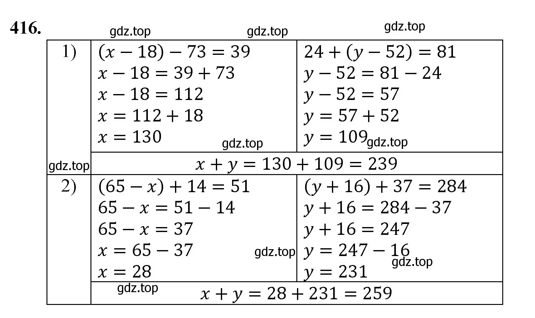 Решение номер 416 (страница 106) гдз по математике 5 класс Мерзляк, Полонский, учебник