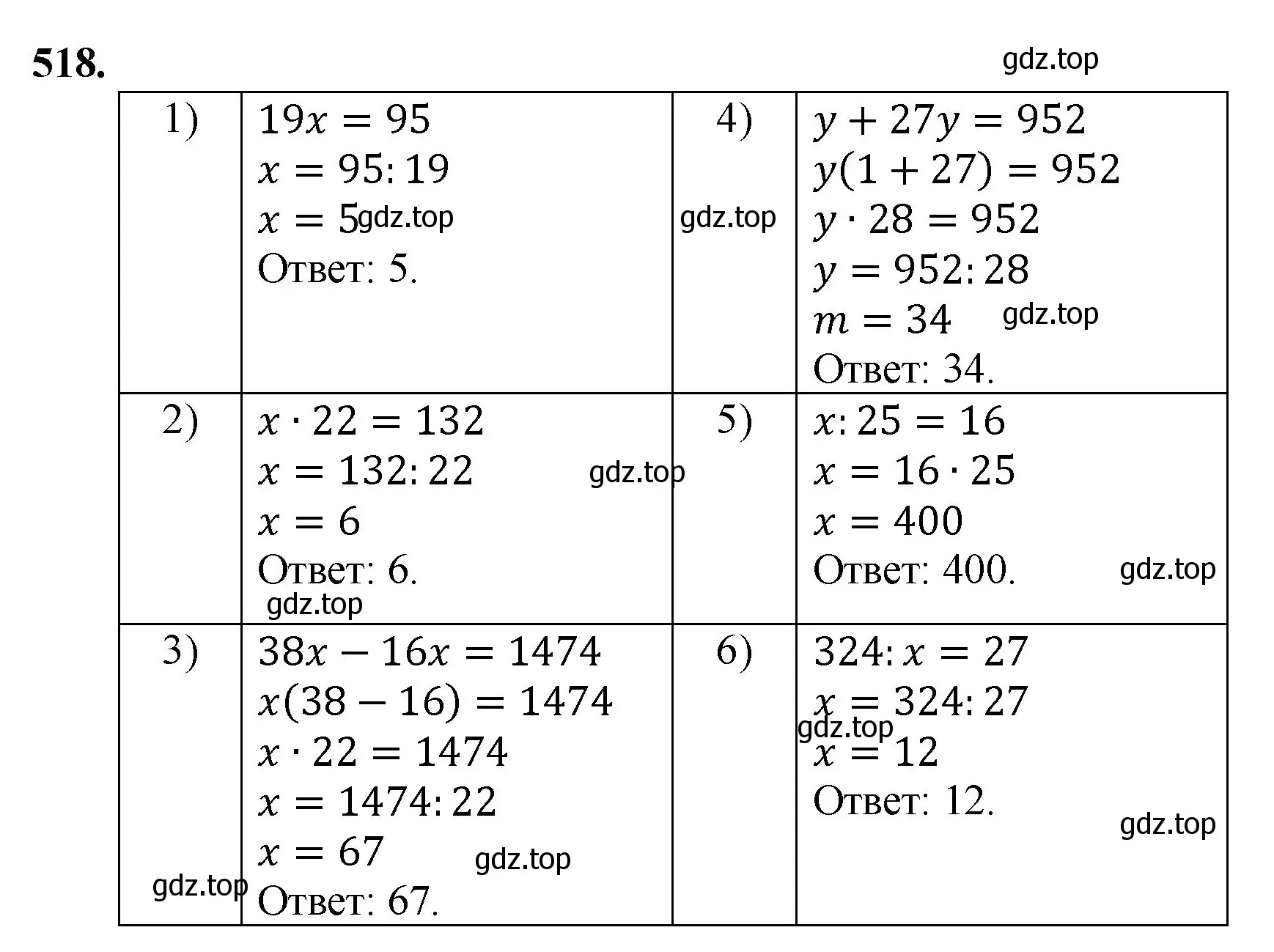 Решение номер 518 (страница 133) гдз по математике 5 класс Мерзляк, Полонский, учебник