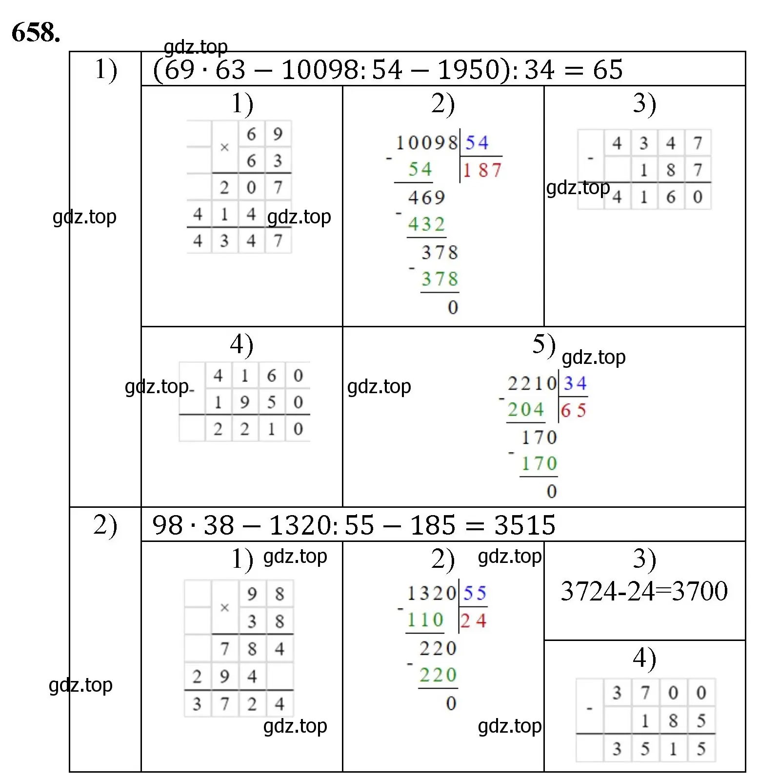 Решение номер 658 (страница 151) гдз по математике 5 класс Мерзляк, Полонский, учебник