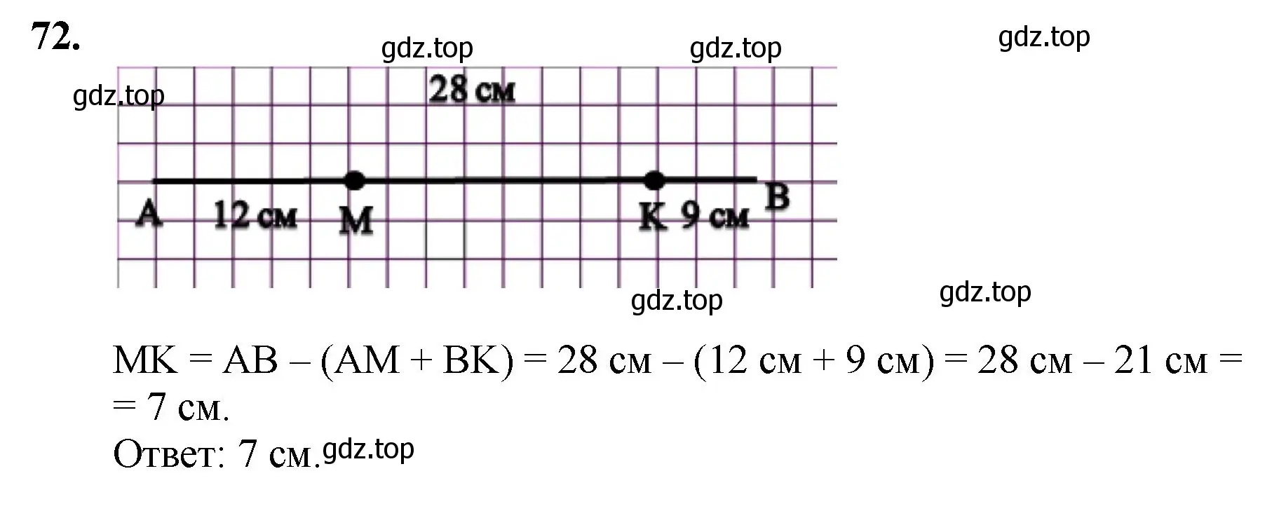 Решение номер 72 (страница 23) гдз по математике 5 класс Мерзляк, Полонский, учебник