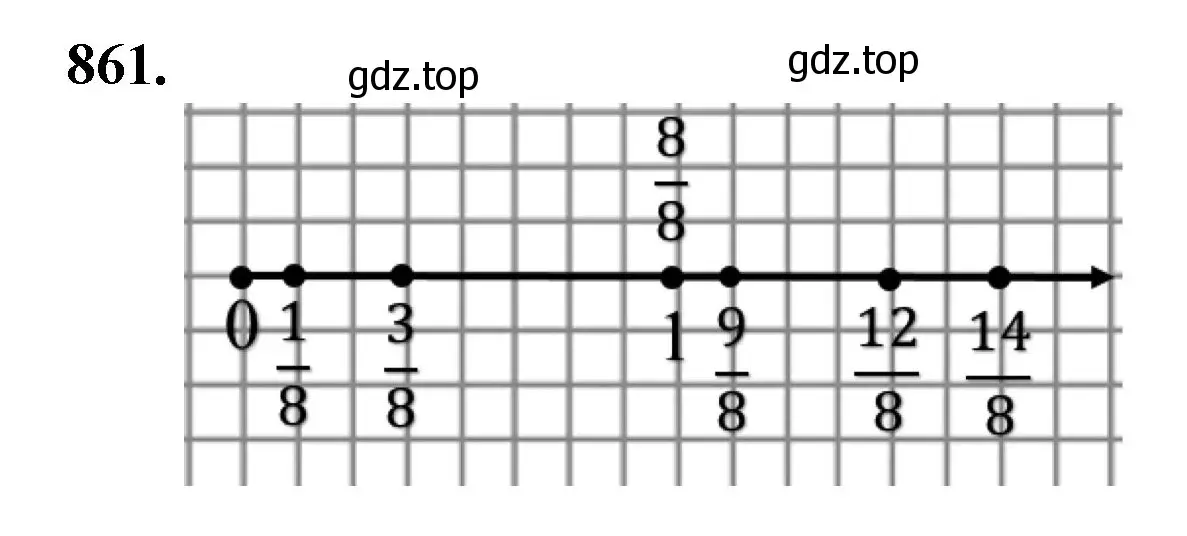 Решение номер 861 (страница 198) гдз по математике 5 класс Мерзляк, Полонский, учебник