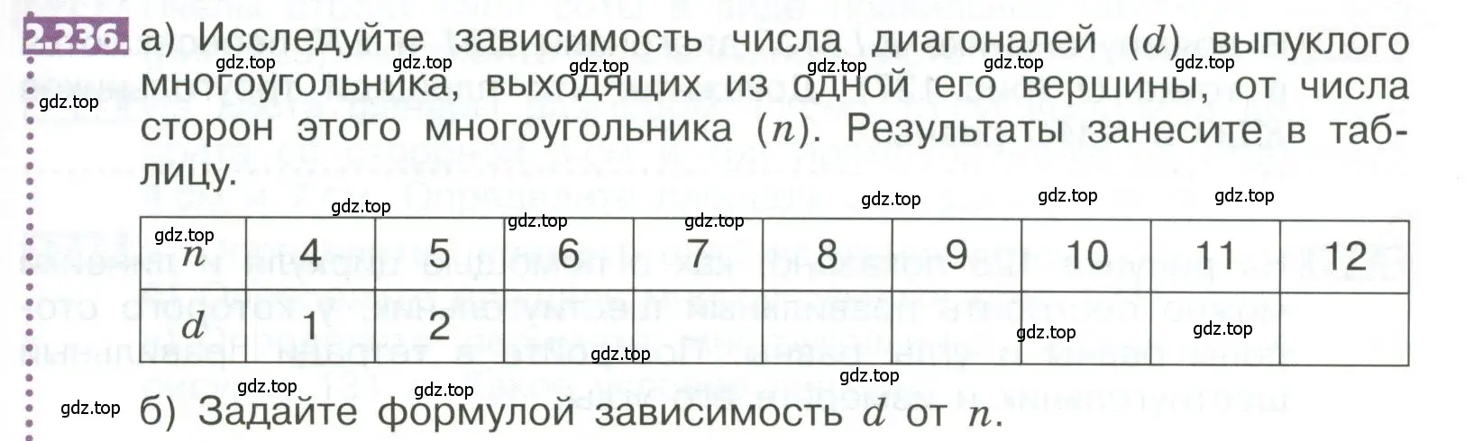 Условие номер 2.236 (страница 133) гдз по математике 5 класс Никольский, Потапов, учебник