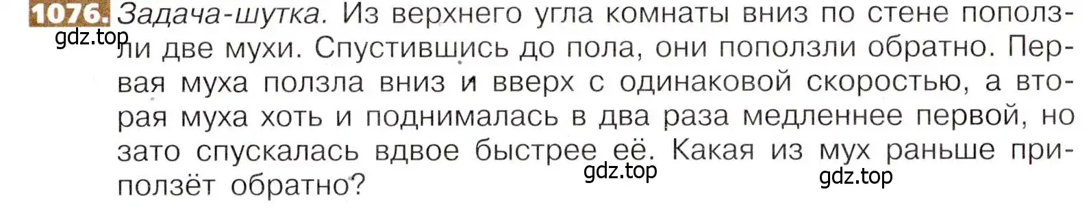 Условие номер 1076 (страница 241) гдз по математике 5 класс Никольский, Потапов, учебник