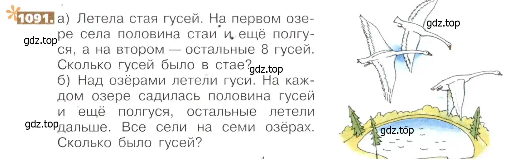 Условие номер 1091 (страница 245) гдз по математике 5 класс Никольский, Потапов, учебник