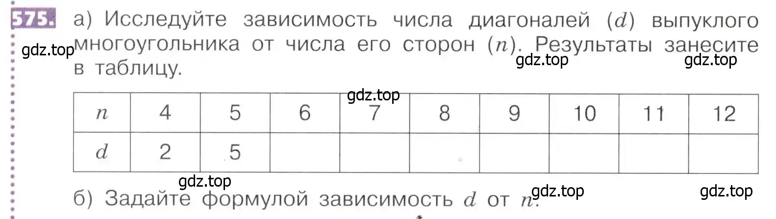 Условие номер 575 (страница 128) гдз по математике 5 класс Никольский, Потапов, учебник