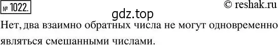 Решение 2. номер 1022 (страница 224) гдз по математике 5 класс Никольский, Потапов, учебник