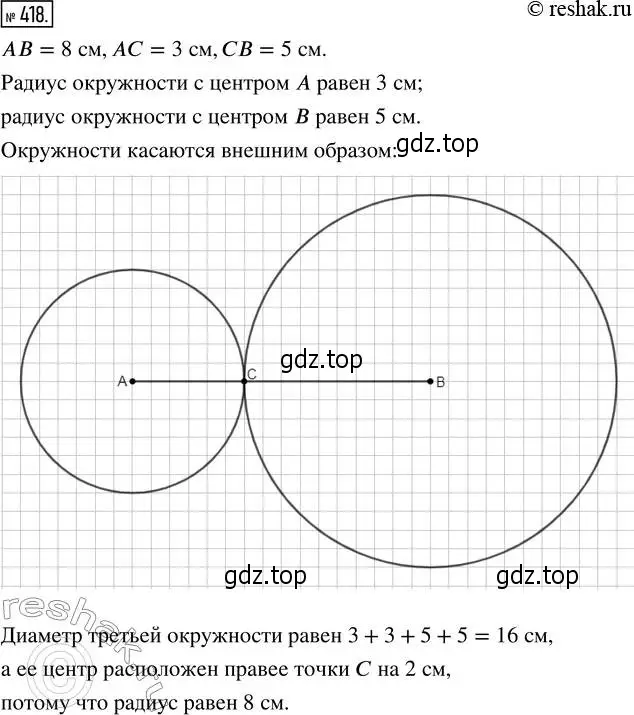 Решение 2. номер 418 (страница 92) гдз по математике 5 класс Никольский, Потапов, учебник