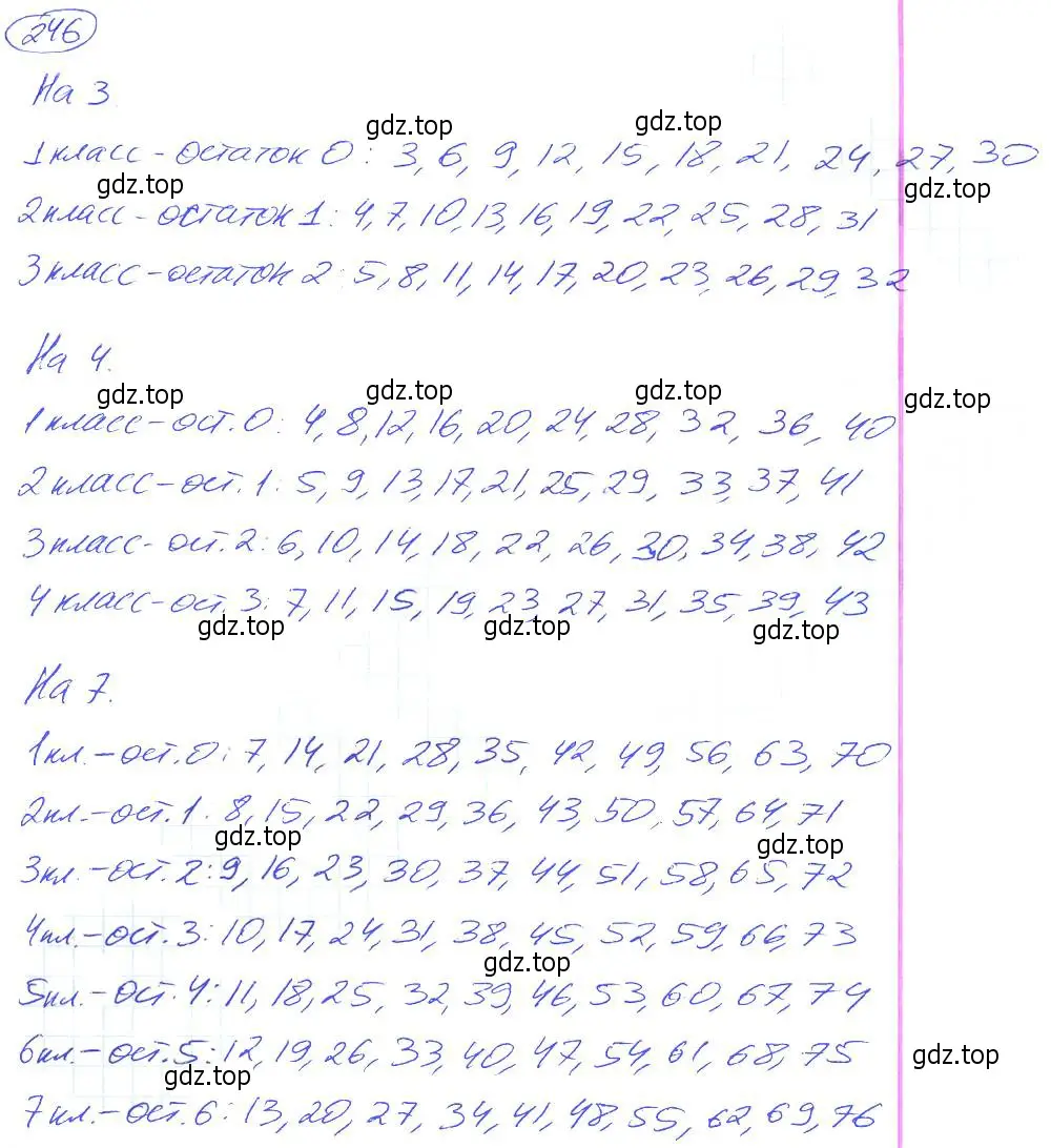 Решение 4. номер 246 (страница 55) гдз по математике 5 класс Никольский, Потапов, учебник