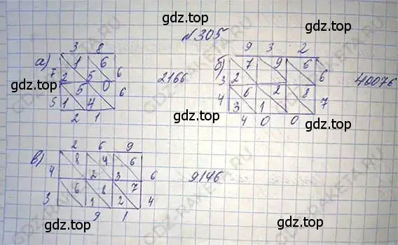 Решение 6. номер 305 (страница 70) гдз по математике 5 класс Никольский, Потапов, учебник