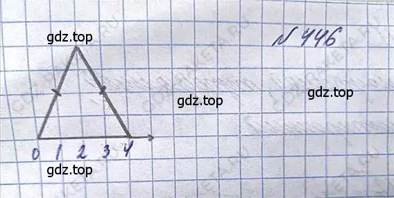 Решение 6. номер 446 (страница 100) гдз по математике 5 класс Никольский, Потапов, учебник