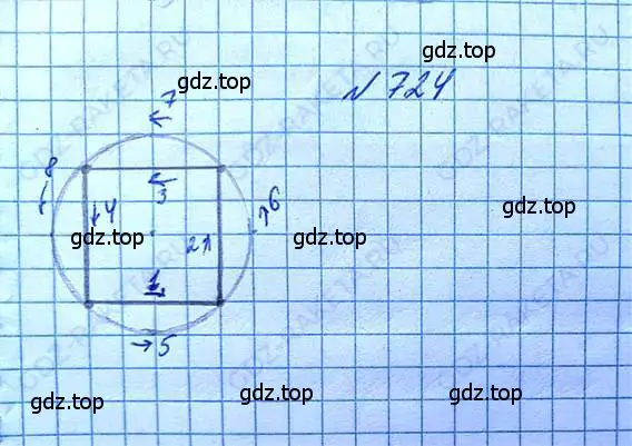 Решение 6. номер 724 (страница 162) гдз по математике 5 класс Никольский, Потапов, учебник