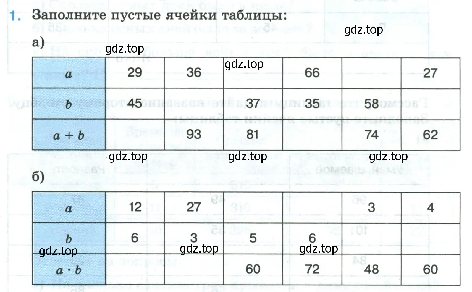 Условие номер 1 (страница 3) гдз по математике 5 класс Ткачева, рабочая тетрадь 1 часть