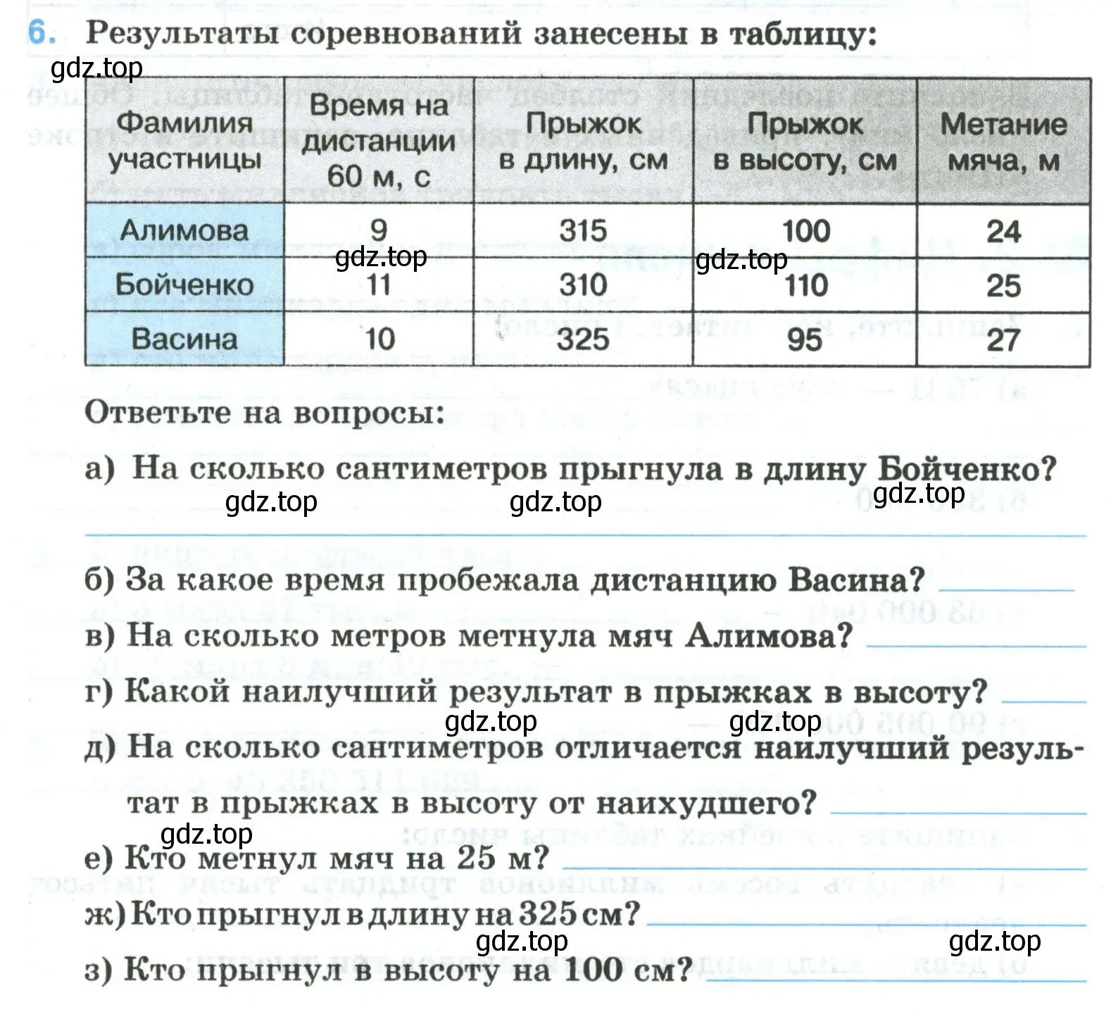 Условие номер 6 (страница 5) гдз по математике 5 класс Ткачева, рабочая тетрадь 1 часть