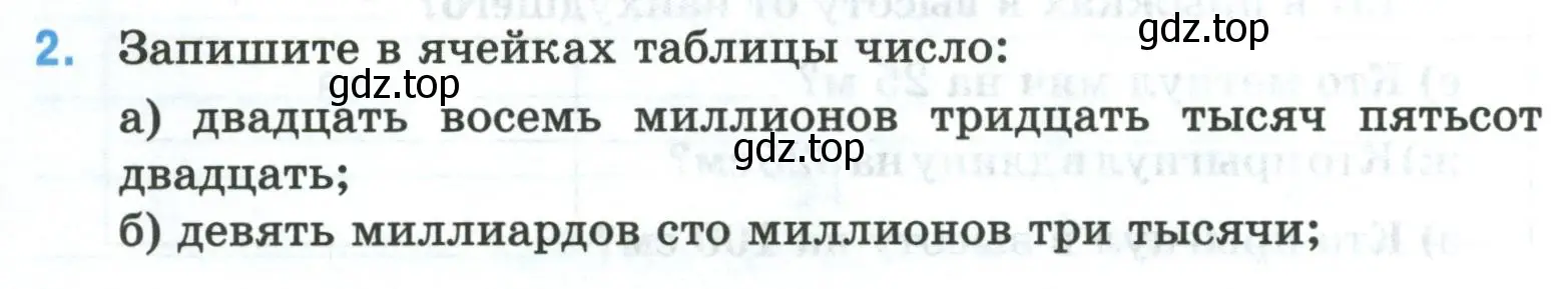 Условие номер 2 (страница 6) гдз по математике 5 класс Ткачева, рабочая тетрадь 1 часть