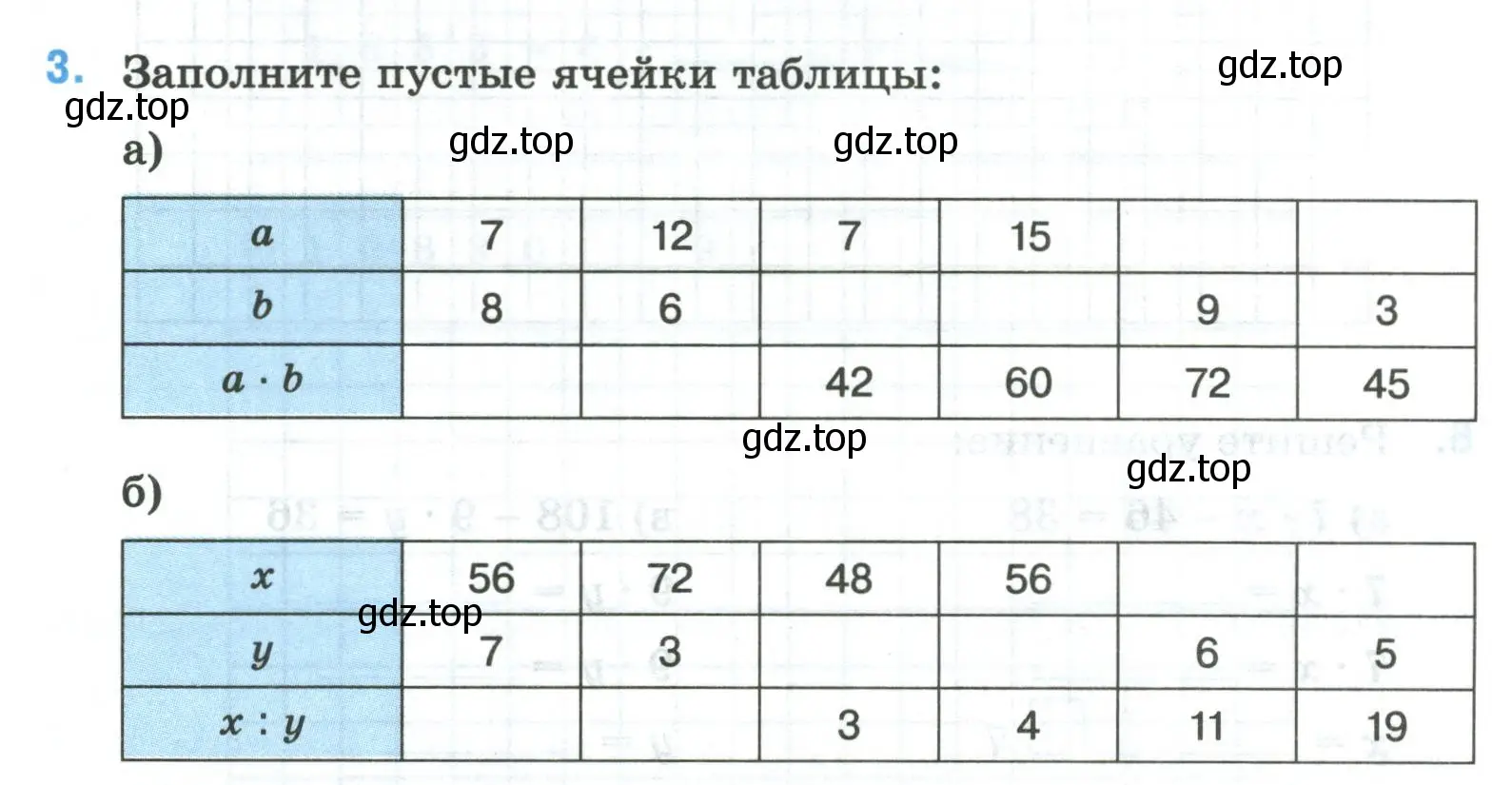 Условие номер 3 (страница 29) гдз по математике 5 класс Ткачева, рабочая тетрадь 1 часть