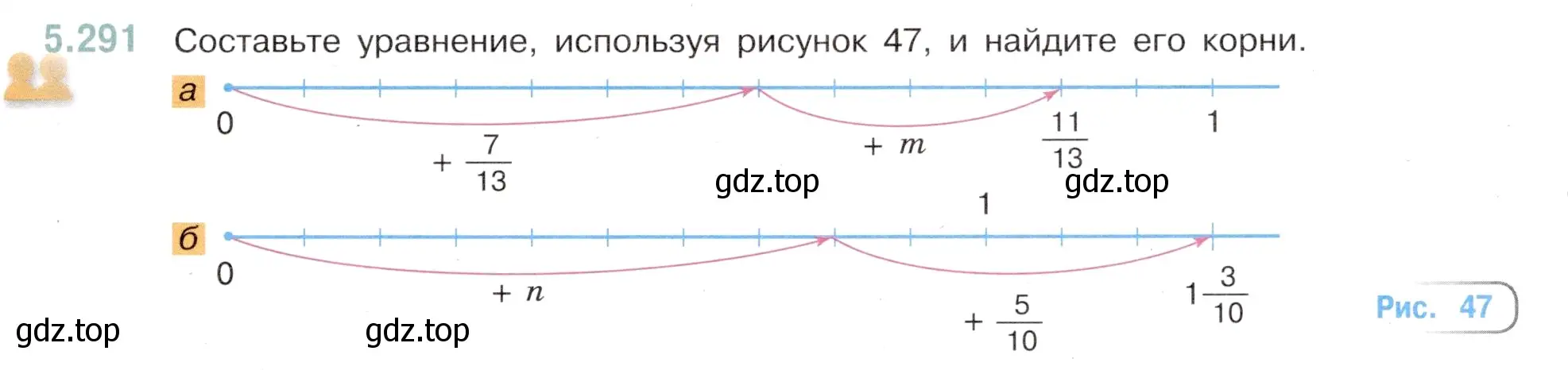 Условие номер 5.291 (страница 51) гдз по математике 5 класс Виленкин, Жохов, учебник 2 часть