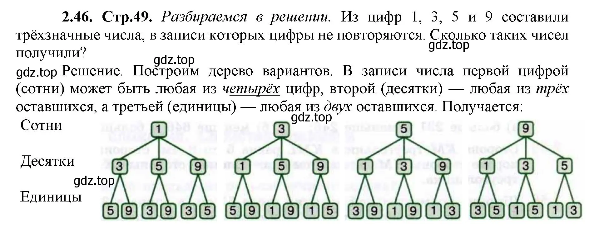 Решение номер 2.46 (страница 49) гдз по математике 5 класс Виленкин, Жохов, учебник 1 часть