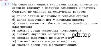 Условие номер 1.1 (страница 9) гдз по математике 5 класс Виленкин, Жохов, учебник 1 часть