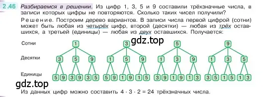 Условие номер 2.46 (страница 49) гдз по математике 5 класс Виленкин, Жохов, учебник 1 часть