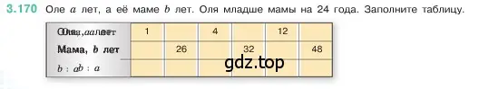 Условие номер 3.170 (страница 96) гдз по математике 5 класс Виленкин, Жохов, учебник 1 часть