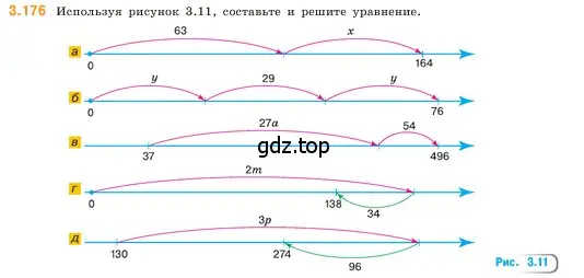 Условие номер 3.176 (страница 97) гдз по математике 5 класс Виленкин, Жохов, учебник 1 часть