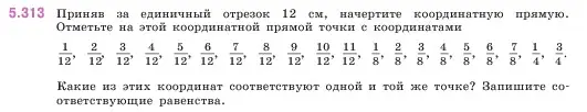 Условие номер 5.313 (страница 55) гдз по математике 5 класс Виленкин, Жохов, учебник 2 часть