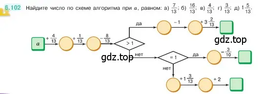 Условие номер 6.102 (страница 107) гдз по математике 5 класс Виленкин, Жохов, учебник 2 часть