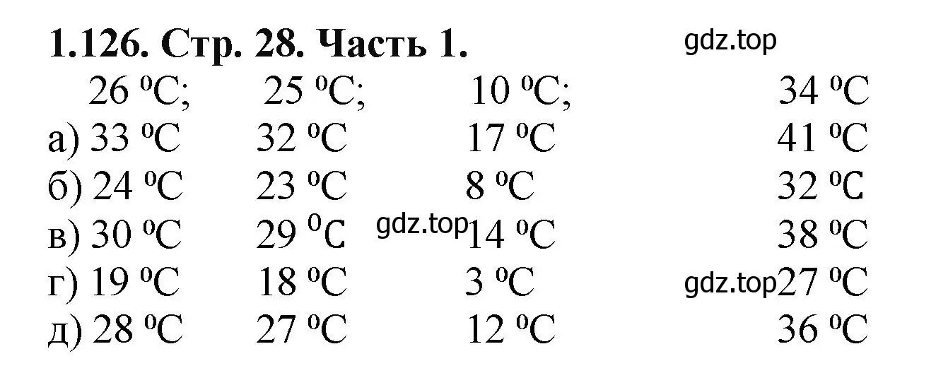 Решение номер 1.126 (страница 28) гдз по математике 5 класс Виленкин, Жохов, учебник 1 часть