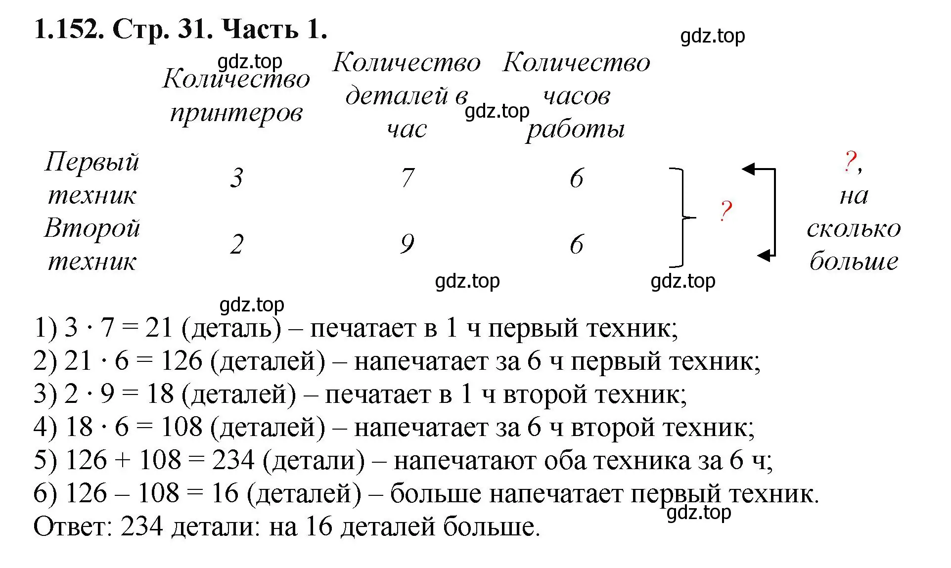 Решение номер 1.152 (страница 31) гдз по математике 5 класс Виленкин, Жохов, учебник 1 часть