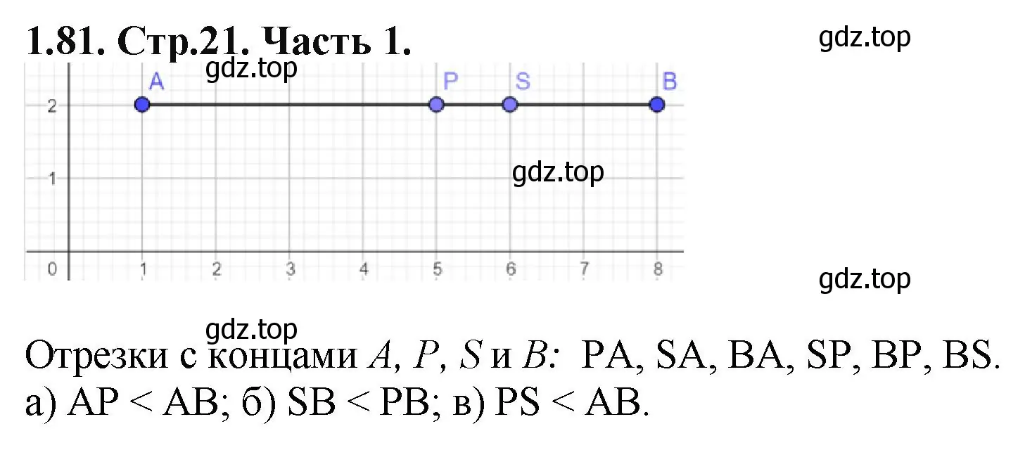 Решение номер 1.81 (страница 21) гдз по математике 5 класс Виленкин, Жохов, учебник 1 часть