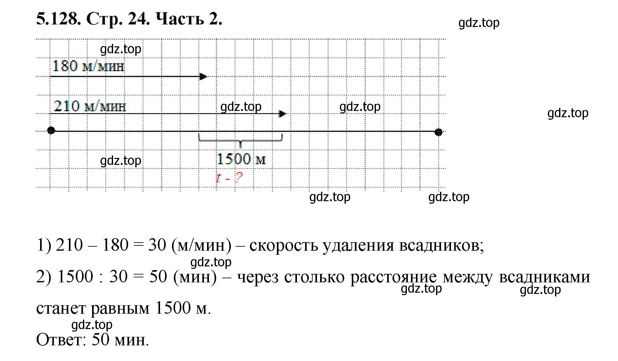 Решение номер 5.128 (страница 24) гдз по математике 5 класс Виленкин, Жохов, учебник 2 часть