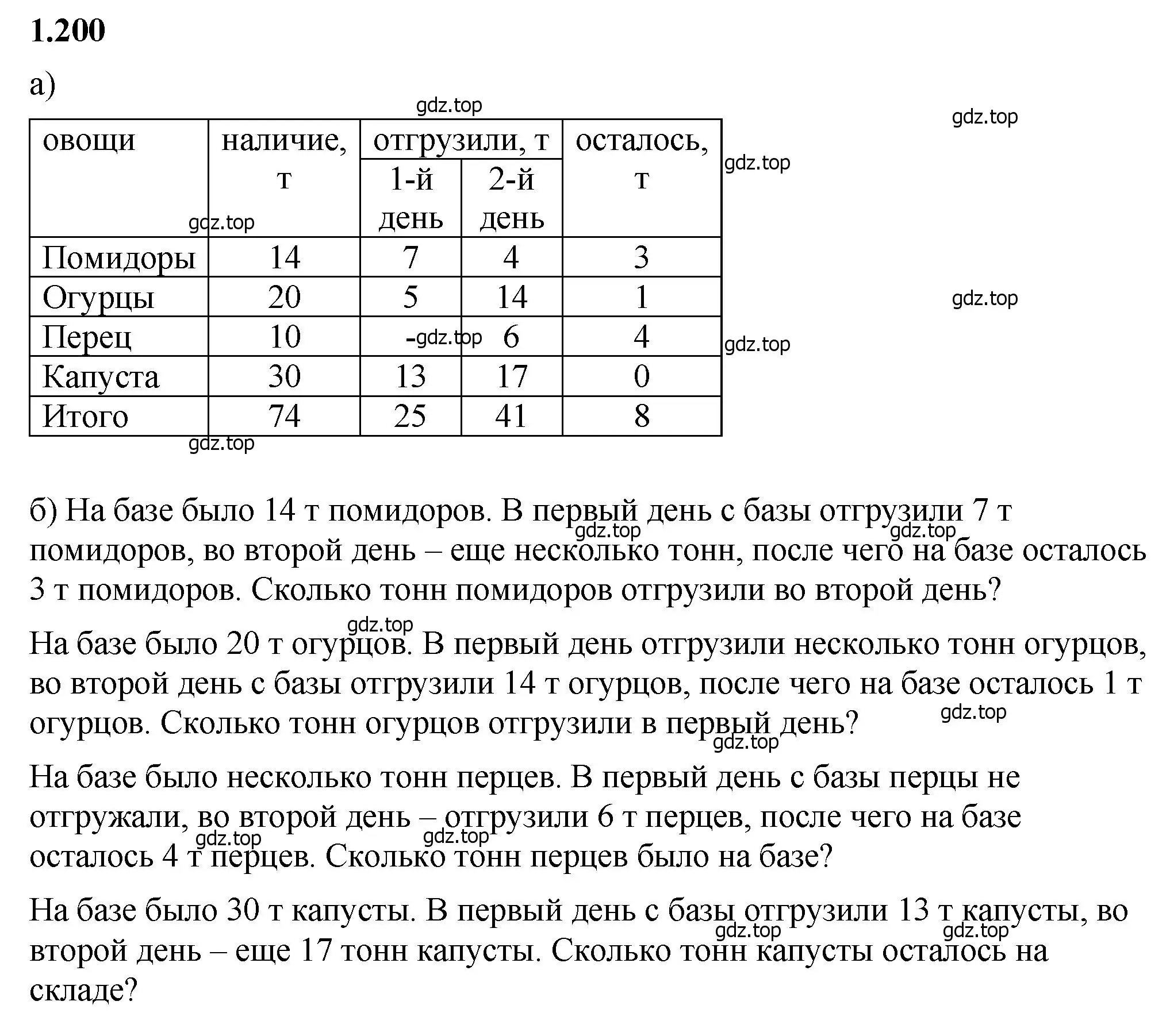 Решение 2. номер 1.200 (страница 39) гдз по математике 5 класс Виленкин, Жохов, учебник 1 часть