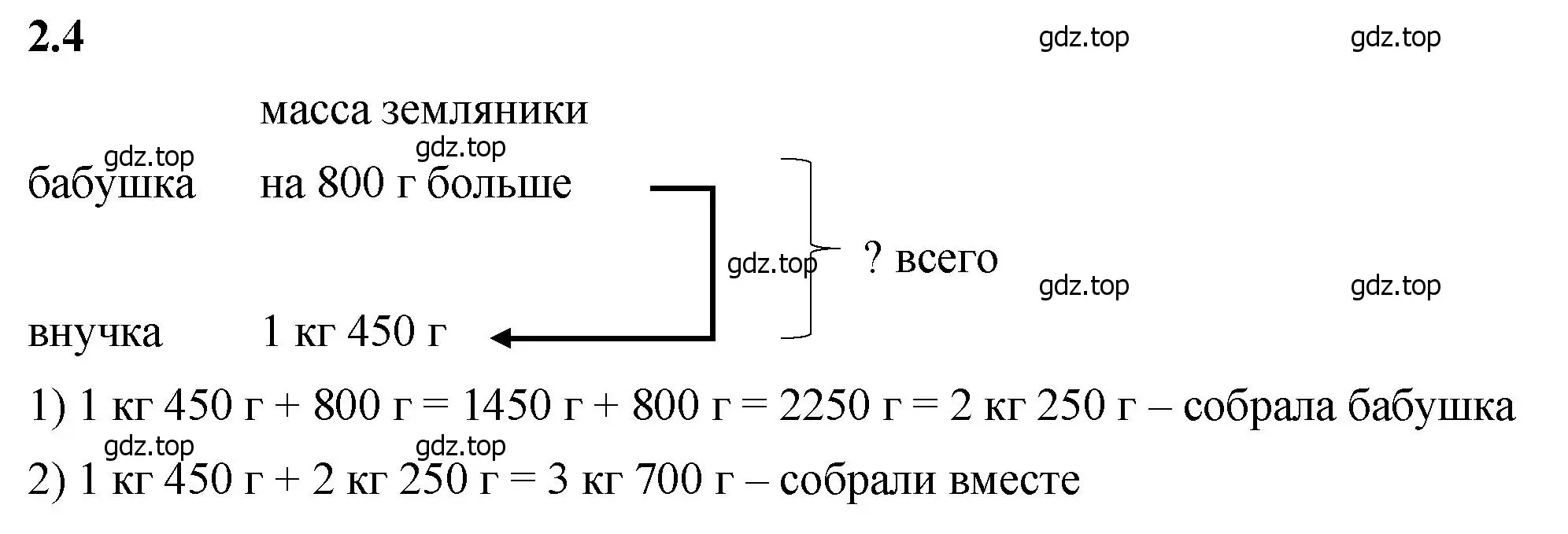 Решение 2. номер 2.4 (страница 46) гдз по математике 5 класс Виленкин, Жохов, учебник 1 часть