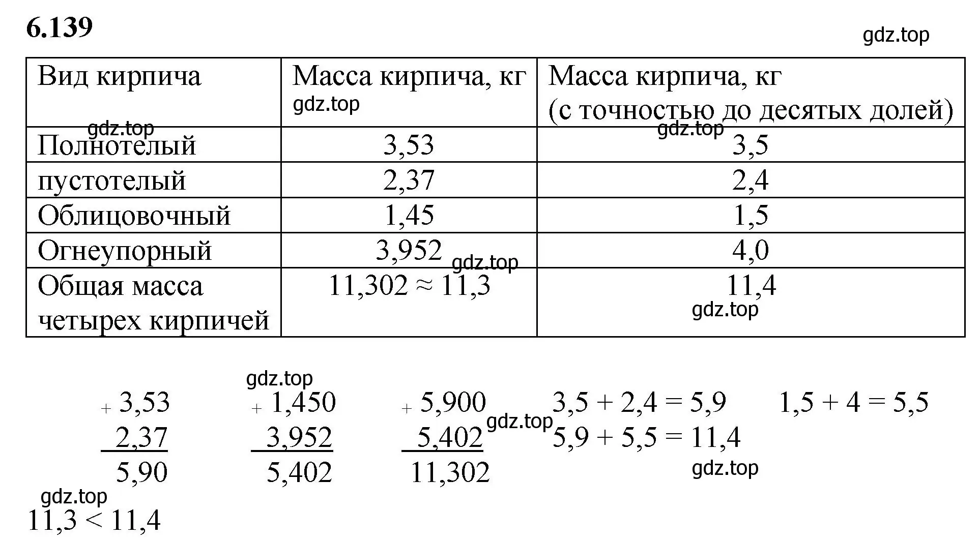 Решение 2. номер 6.139 (страница 113) гдз по математике 5 класс Виленкин, Жохов, учебник 2 часть