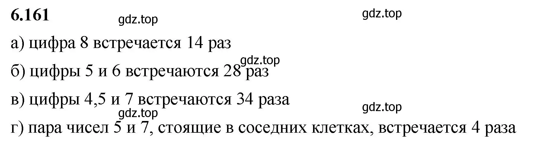 Решение 2. номер 6.161 (страница 115) гдз по математике 5 класс Виленкин, Жохов, учебник 2 часть