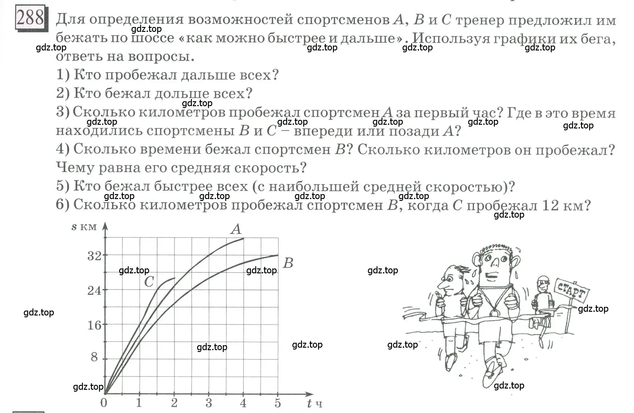 Условие номер 288 (страница 67) гдз по математике 6 класс Петерсон, Дорофеев, учебник 2 часть