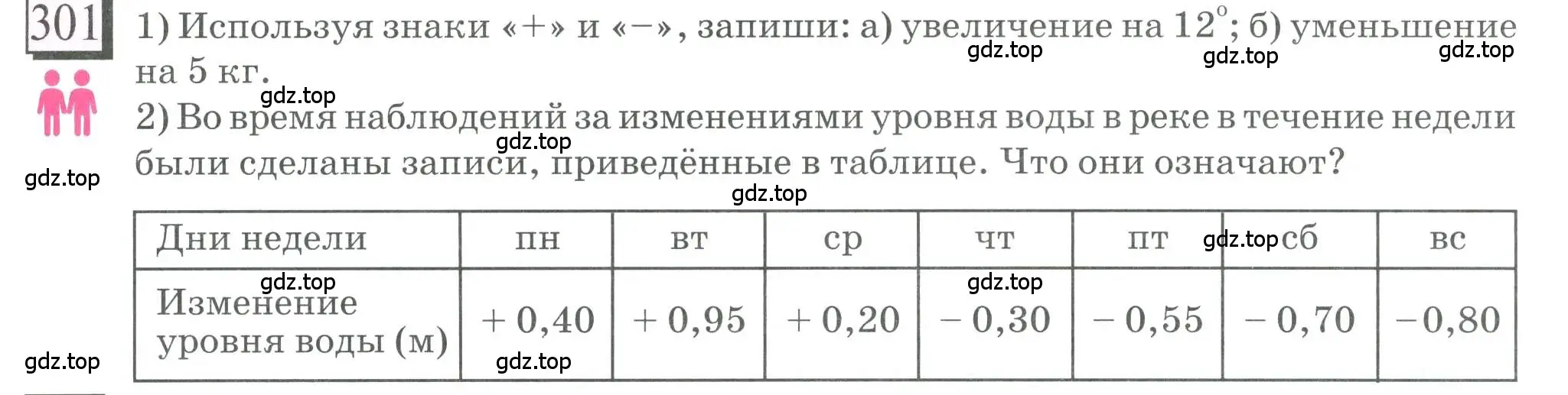 Условие номер 301 (страница 71) гдз по математике 6 класс Петерсон, Дорофеев, учебник 2 часть