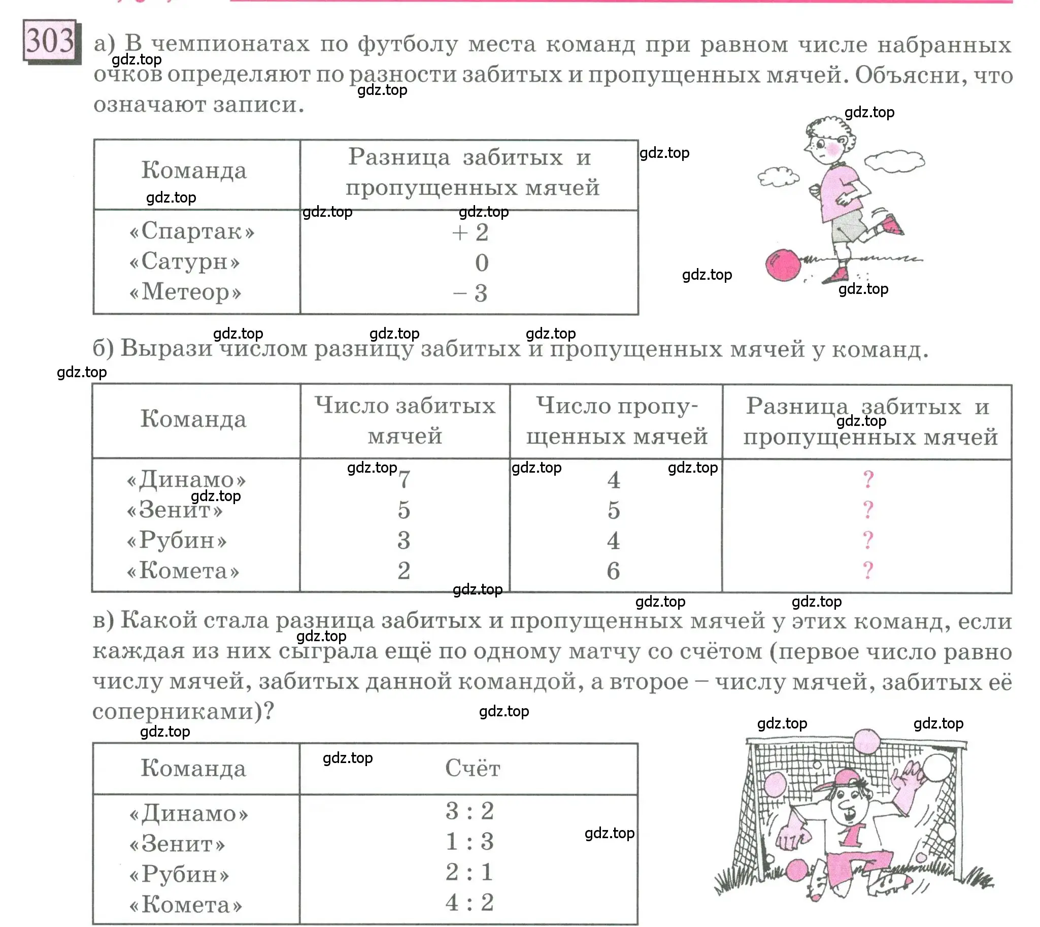 Условие номер 303 (страница 72) гдз по математике 6 класс Петерсон, Дорофеев, учебник 2 часть