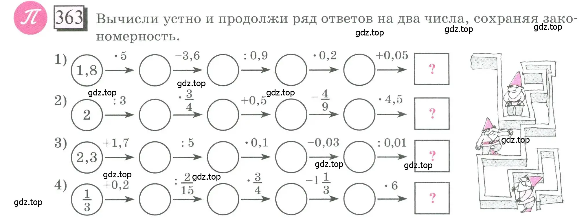 Условие номер 363 (страница 82) гдз по математике 6 класс Петерсон, Дорофеев, учебник 2 часть